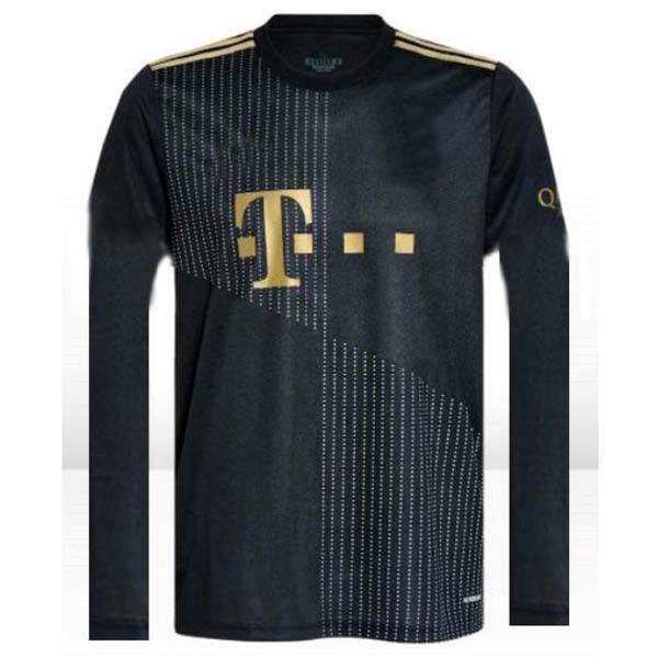 Tailandia Camiseta Bayern Munich Replica Segunda Ropa ML 2021/22